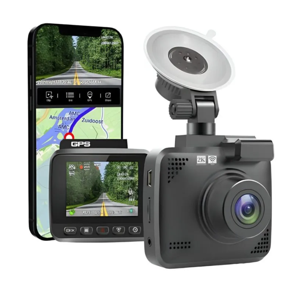 Cámara para Carro con GPS 2K